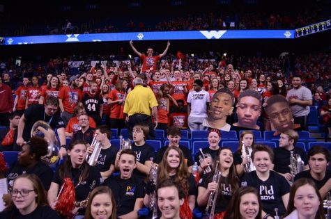 The Dawg Pound showed out for the game on Wed. Mar. 16