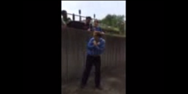 Mr. Swango challenged Mr. Reed to do the ALS Ice Bucket Challenge.