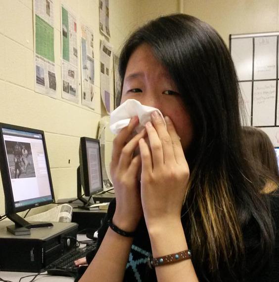 emily liu flu article sarah pic blow nose