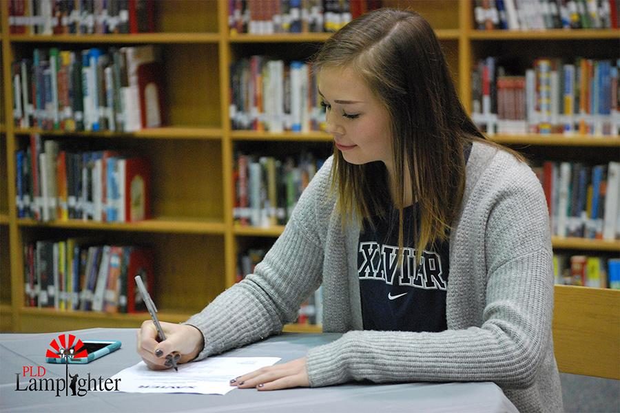 Katie Shunk Signs with Xavier