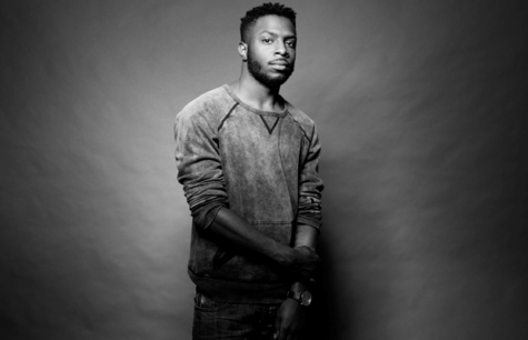 Recording artist, Isaiah Rashad poses for a studio picture