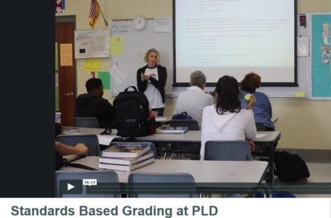 Mrs. Allison Roberts has transitioned to a new grading model based on standards.