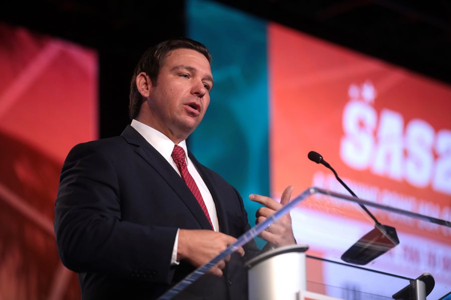 Republican Governor Ron DeSantis, who signed SB7030 into law early this month.