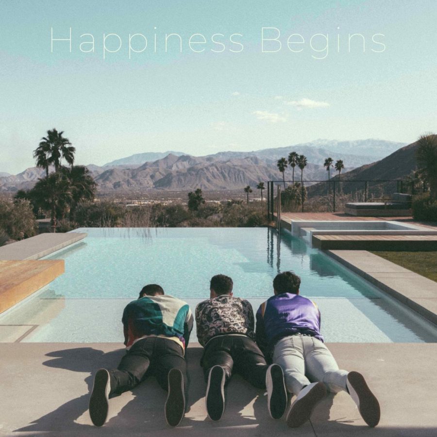 The Jonas Brothers new album, Happiness Begins. 