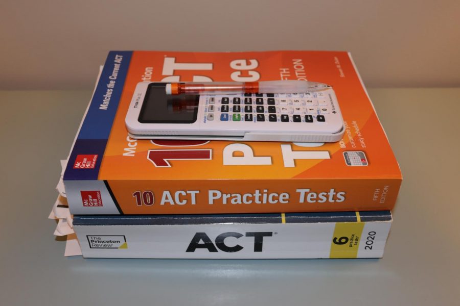 After using practice books like these to prepare for the ACT, students were disappointed to realize they werent getting the test theyd expected.