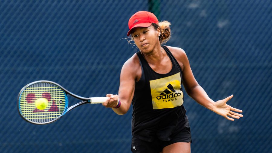Naomi Osaka uses her large tennis platform to protest against racial injustice.