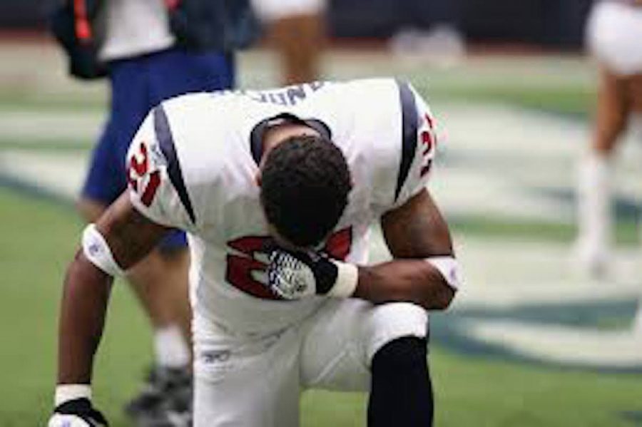Many NFL players are known for kneeling during the National anthem as a way to protest the racial injustice in America.