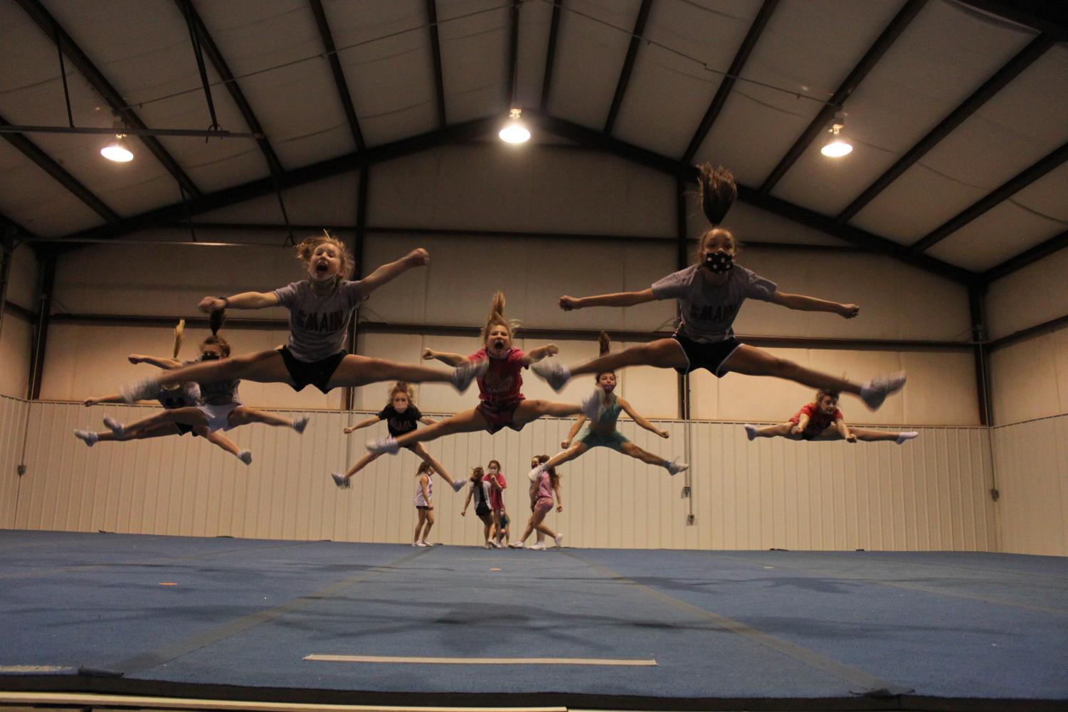 Cheer+Practice+During+COVID