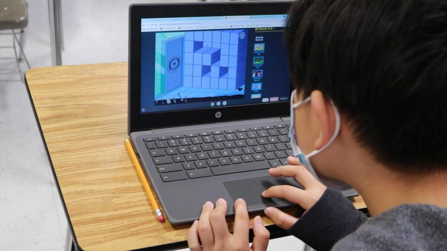 Simple games like Snake and Pac-Man are available on Chromebooks for students, but some students play the games at inappropriate times.