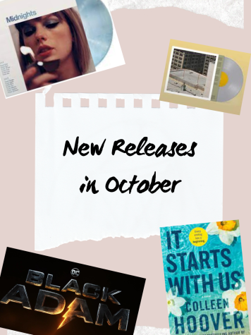 Midnights, The Car, It Starts With Us, and Black Adam are all releasing this October.