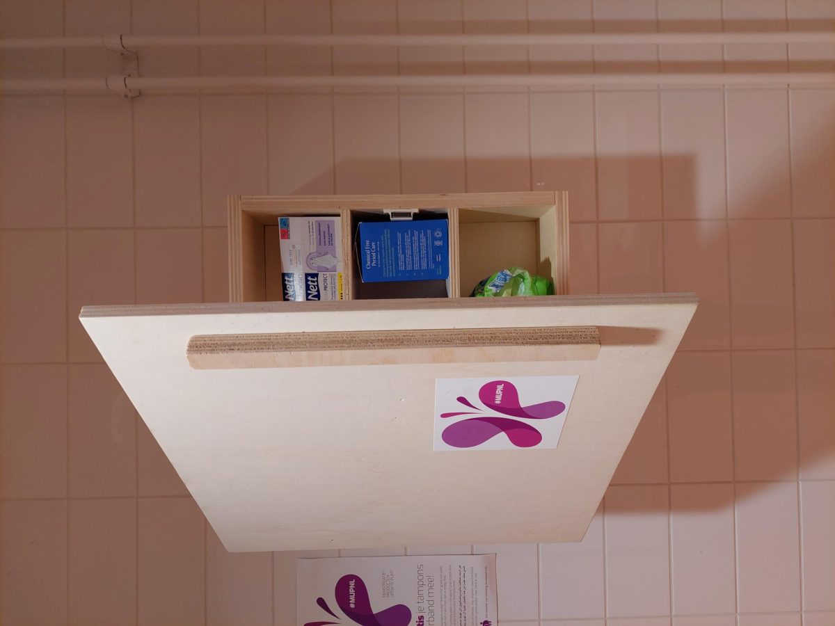 Accessible period products in school restooms.