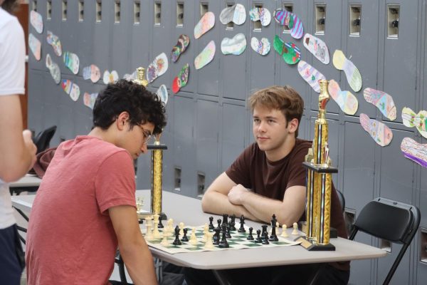 Chess club members shared their love of the game.