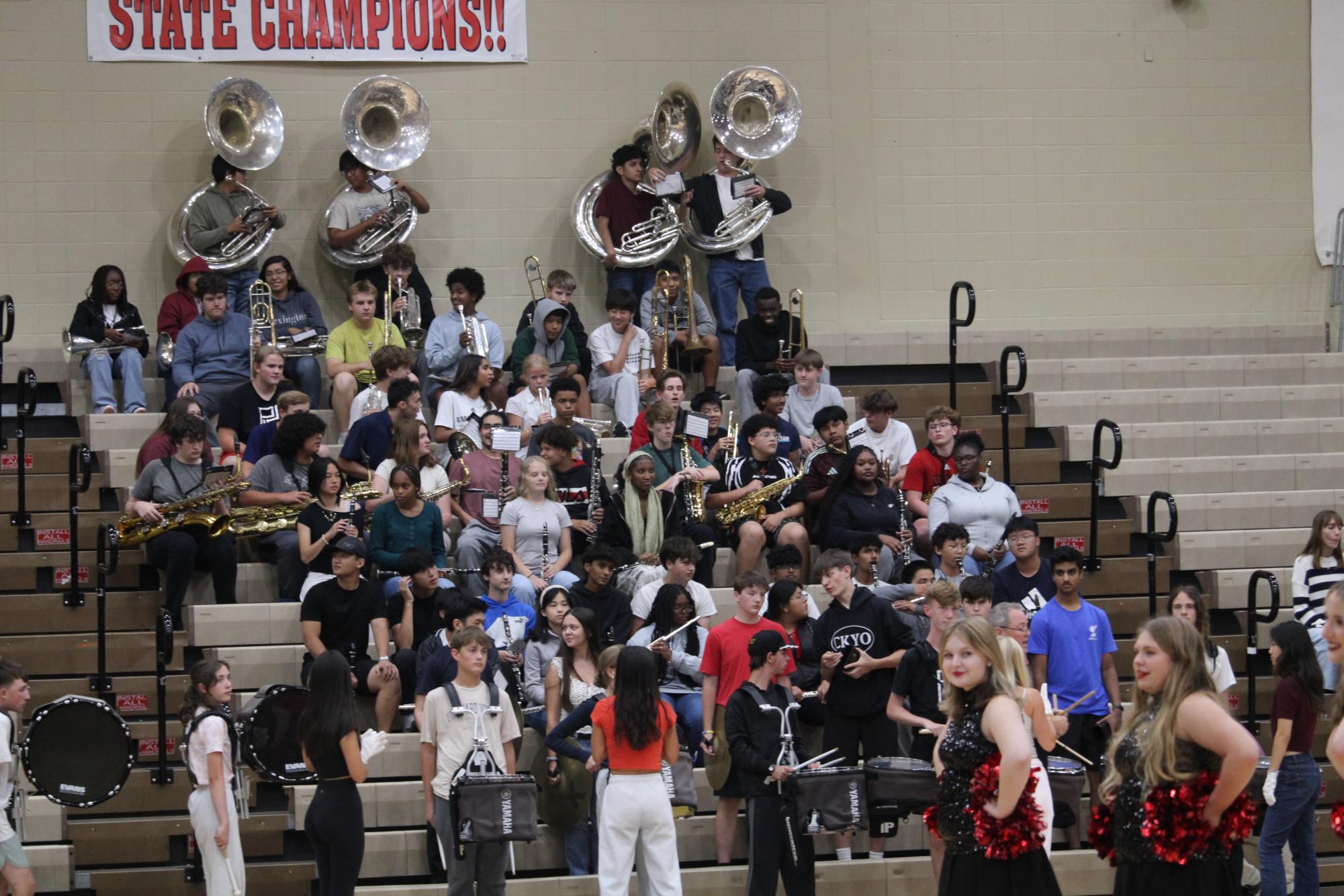 PLD Recognizes Athletes at Pep Rally