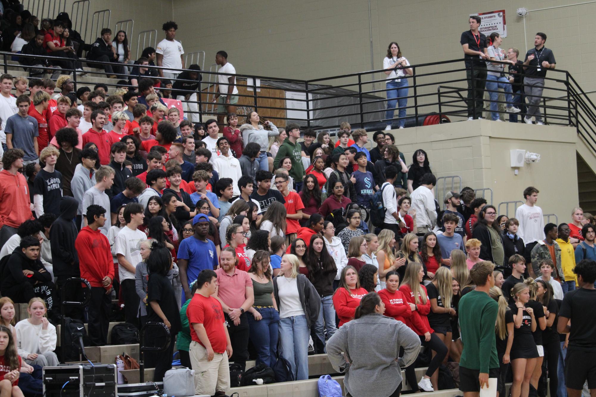 PLD Recognizes Athletes at Pep Rally