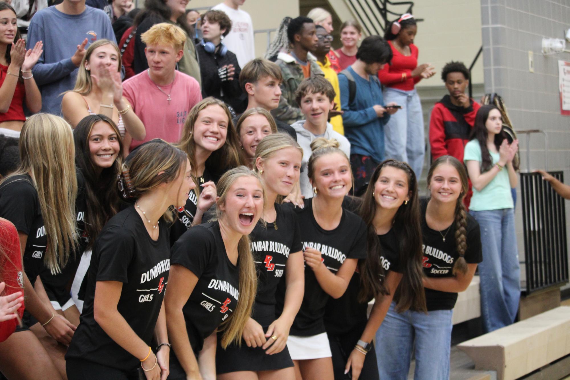 PLD Recognizes Athletes at Pep Rally