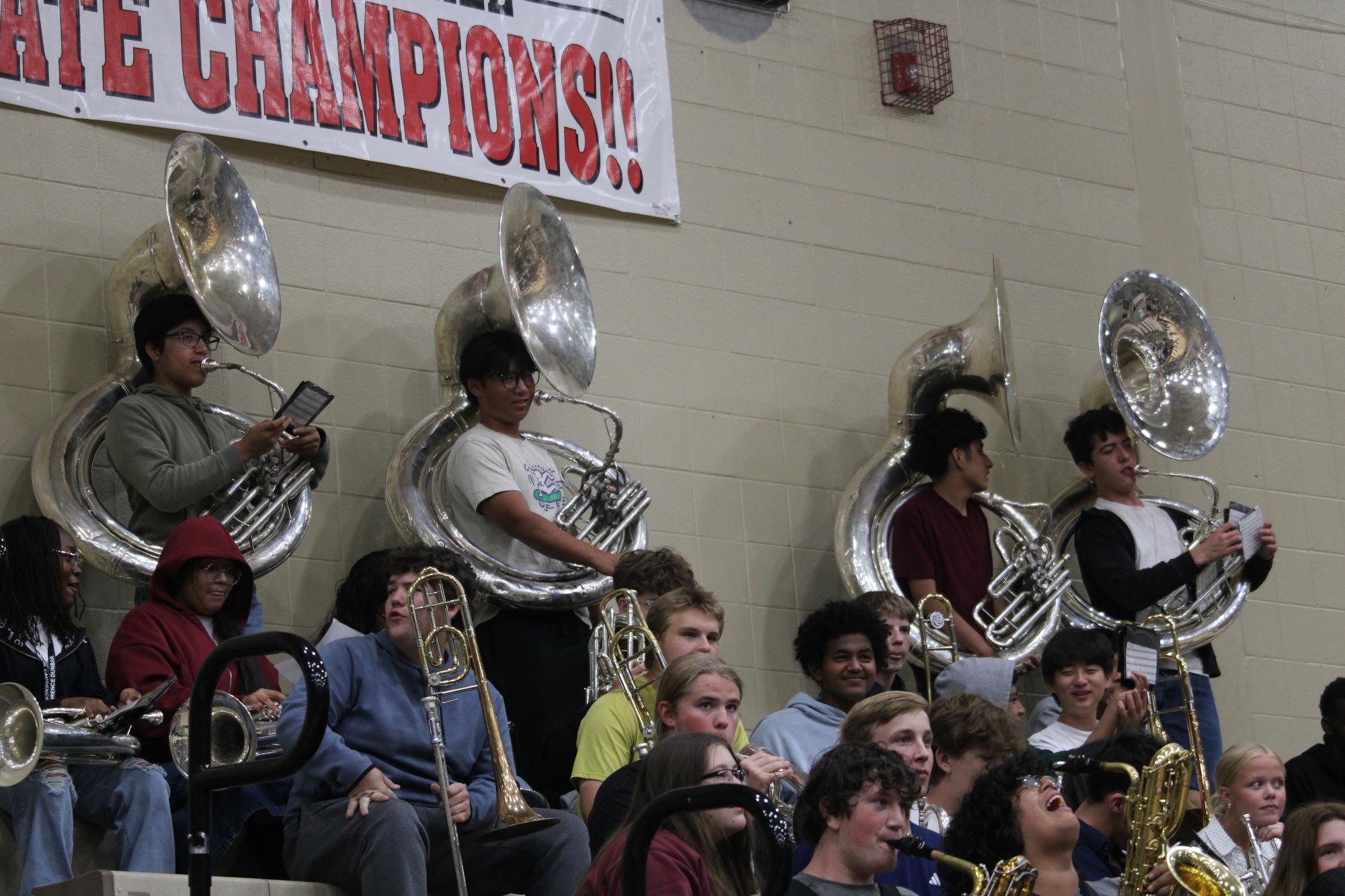 PLD Recognizes Athletes at Pep Rally