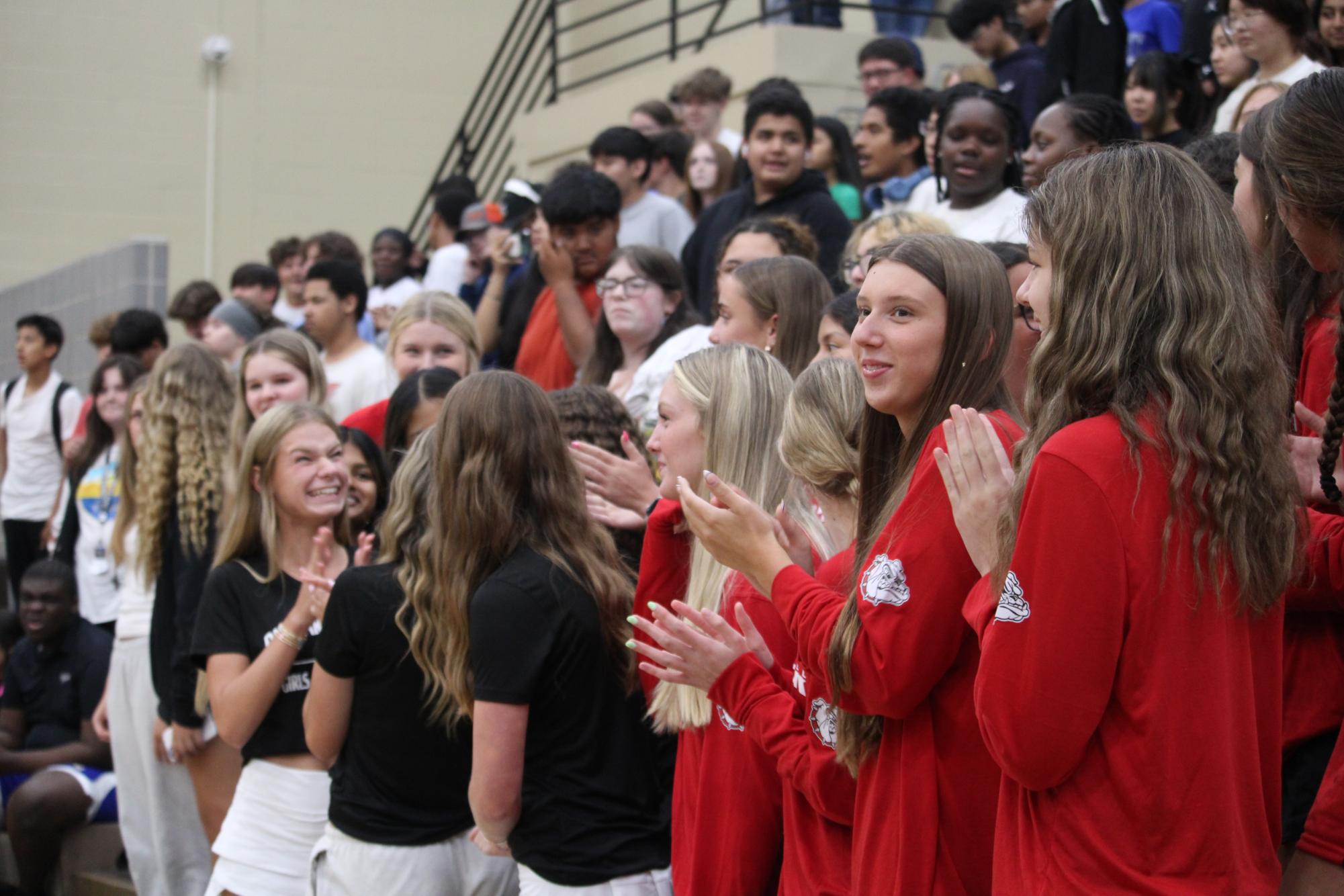 PLD Recognizes Athletes at Pep Rally