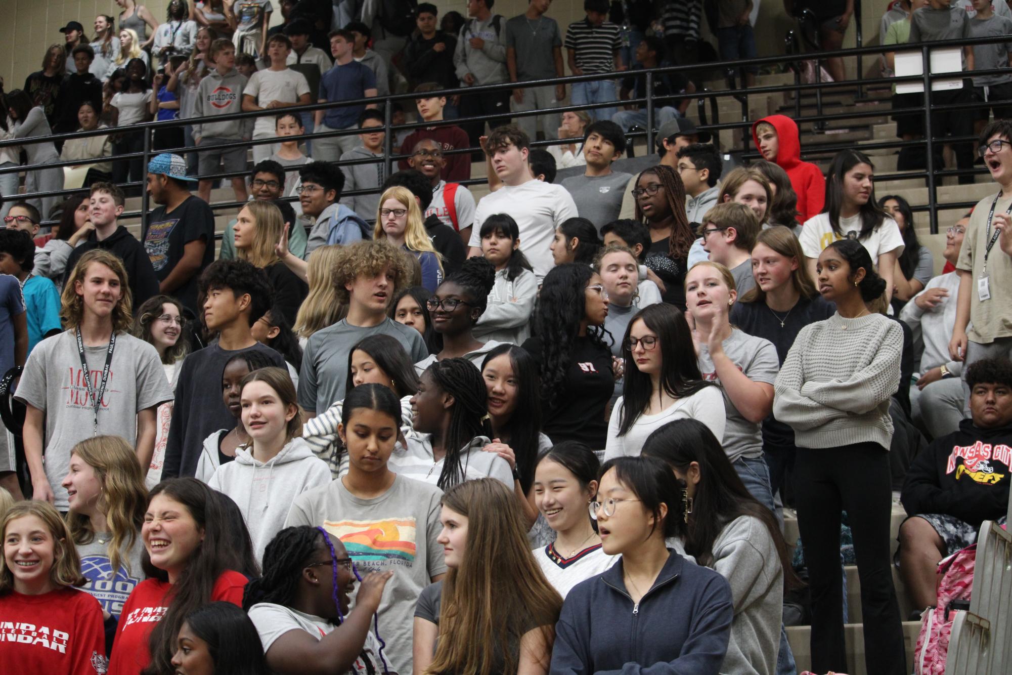 PLD Recognizes Athletes at Pep Rally