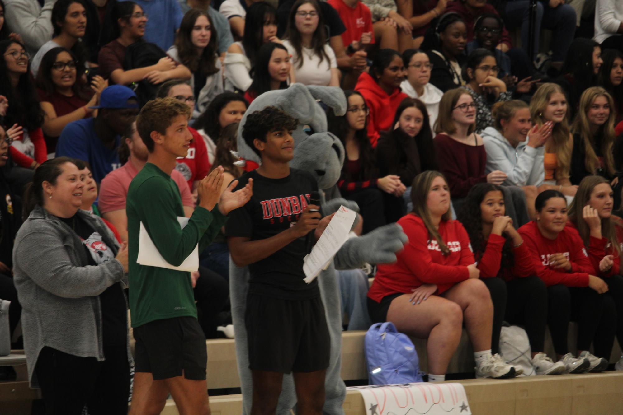PLD Recognizes Athletes at Pep Rally