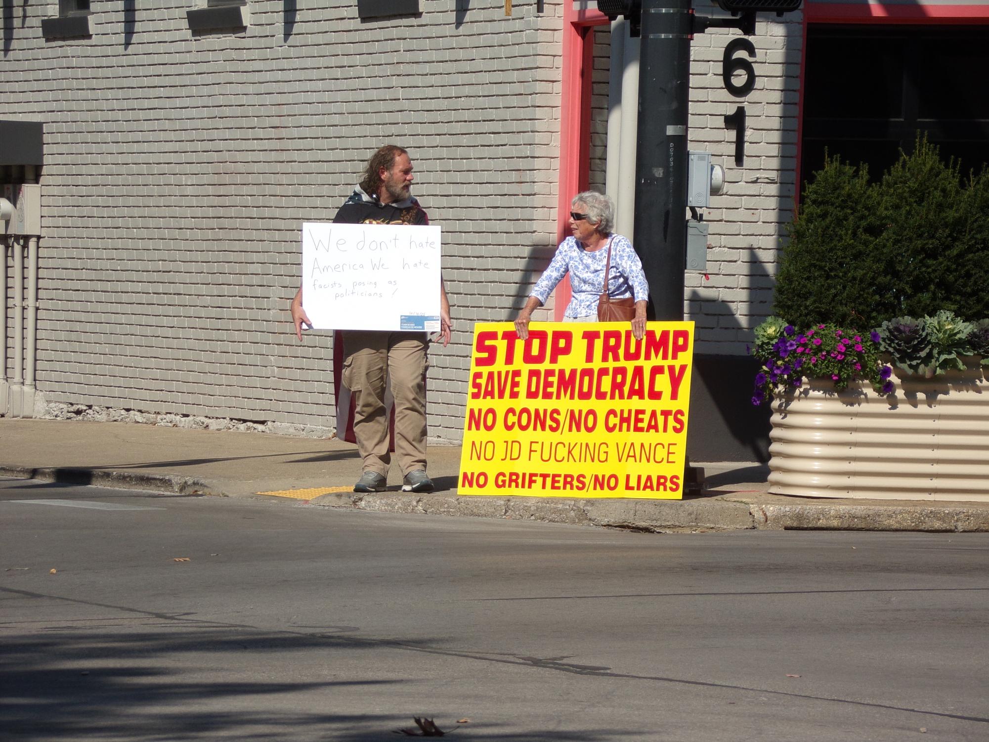Lexington's No Kings Protest