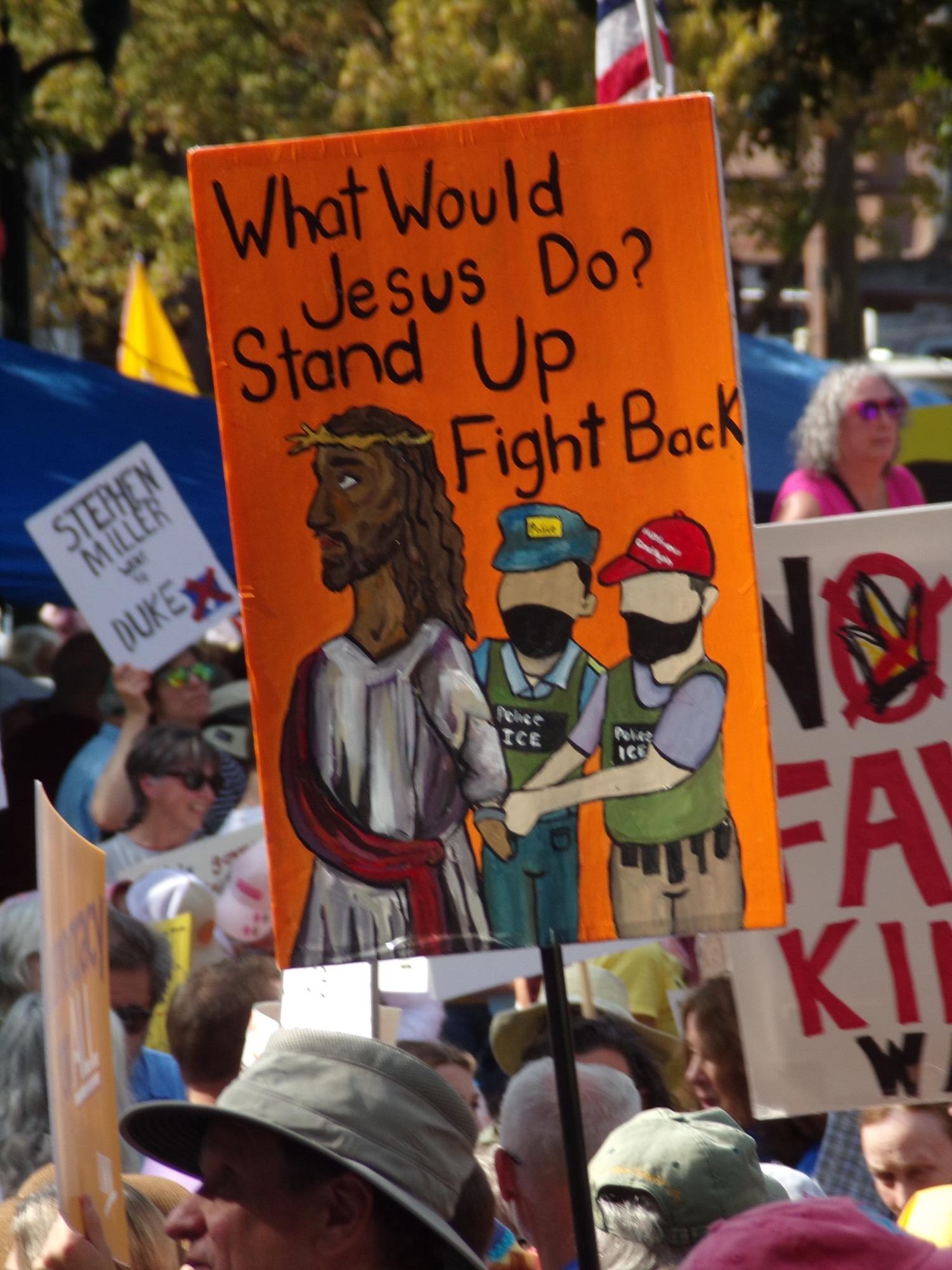 Lexington's No Kings Protest