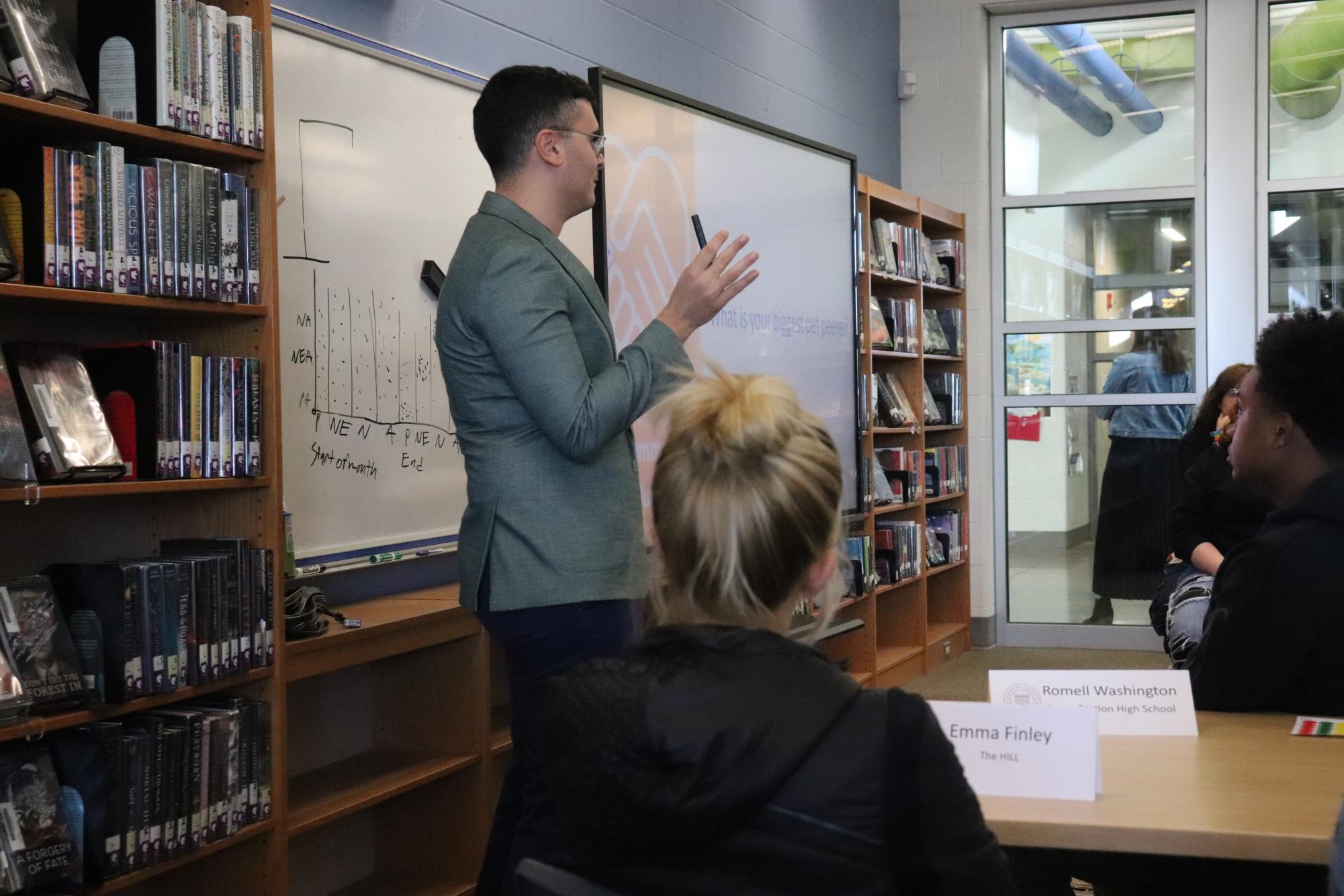 Superintendent's Student Advisory Council Meeting at Locust Trace
