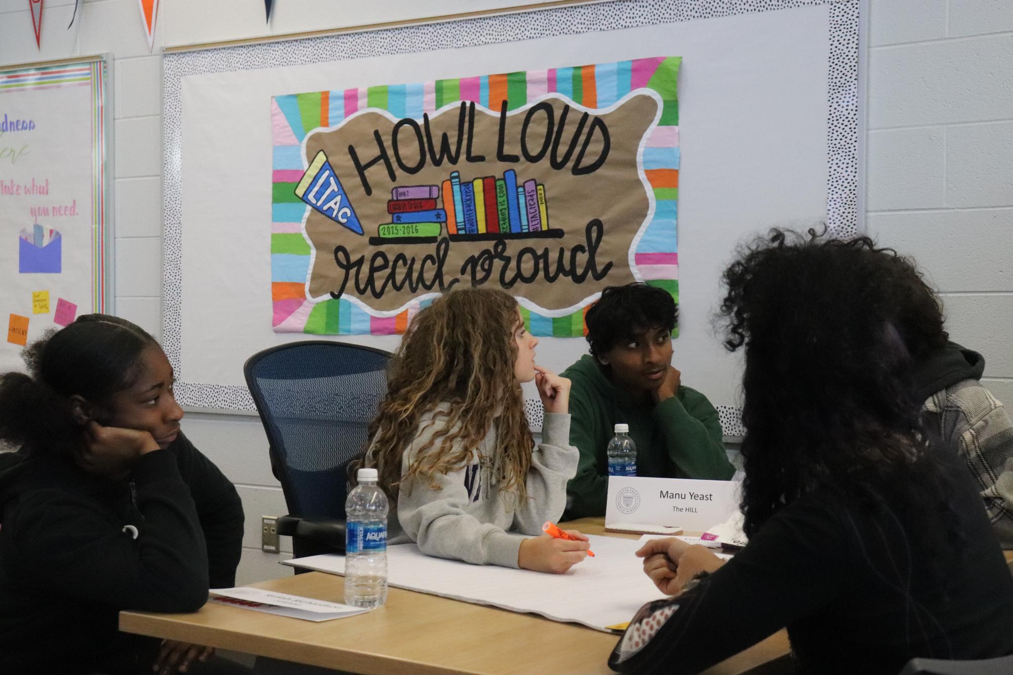 Superintendent's Student Advisory Council Meeting at Locust Trace