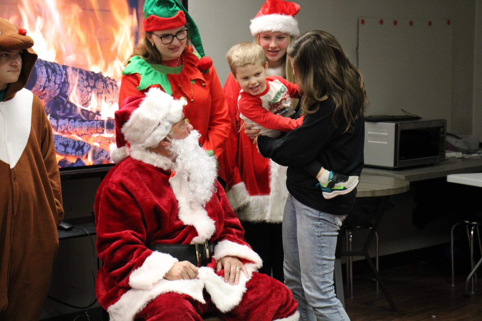 Santa at Dunbar