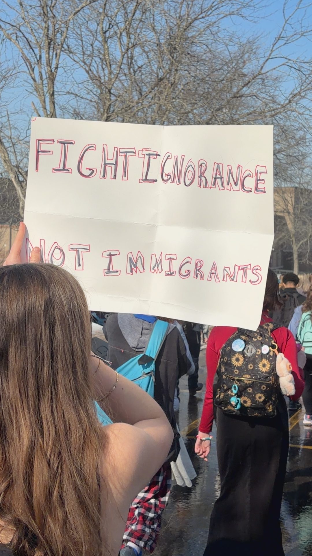 Dunbar Anti-ICE Walkout