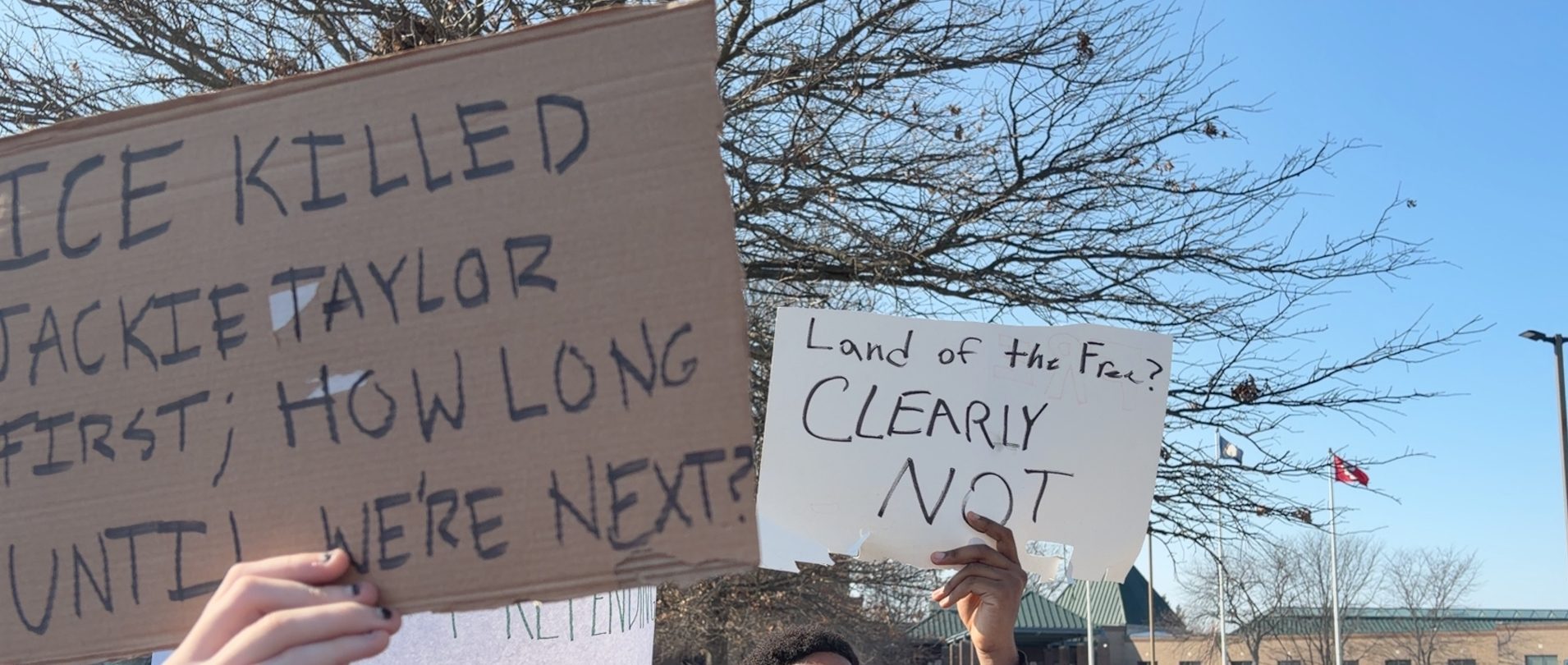 Dunbar Anti-ICE Walkout