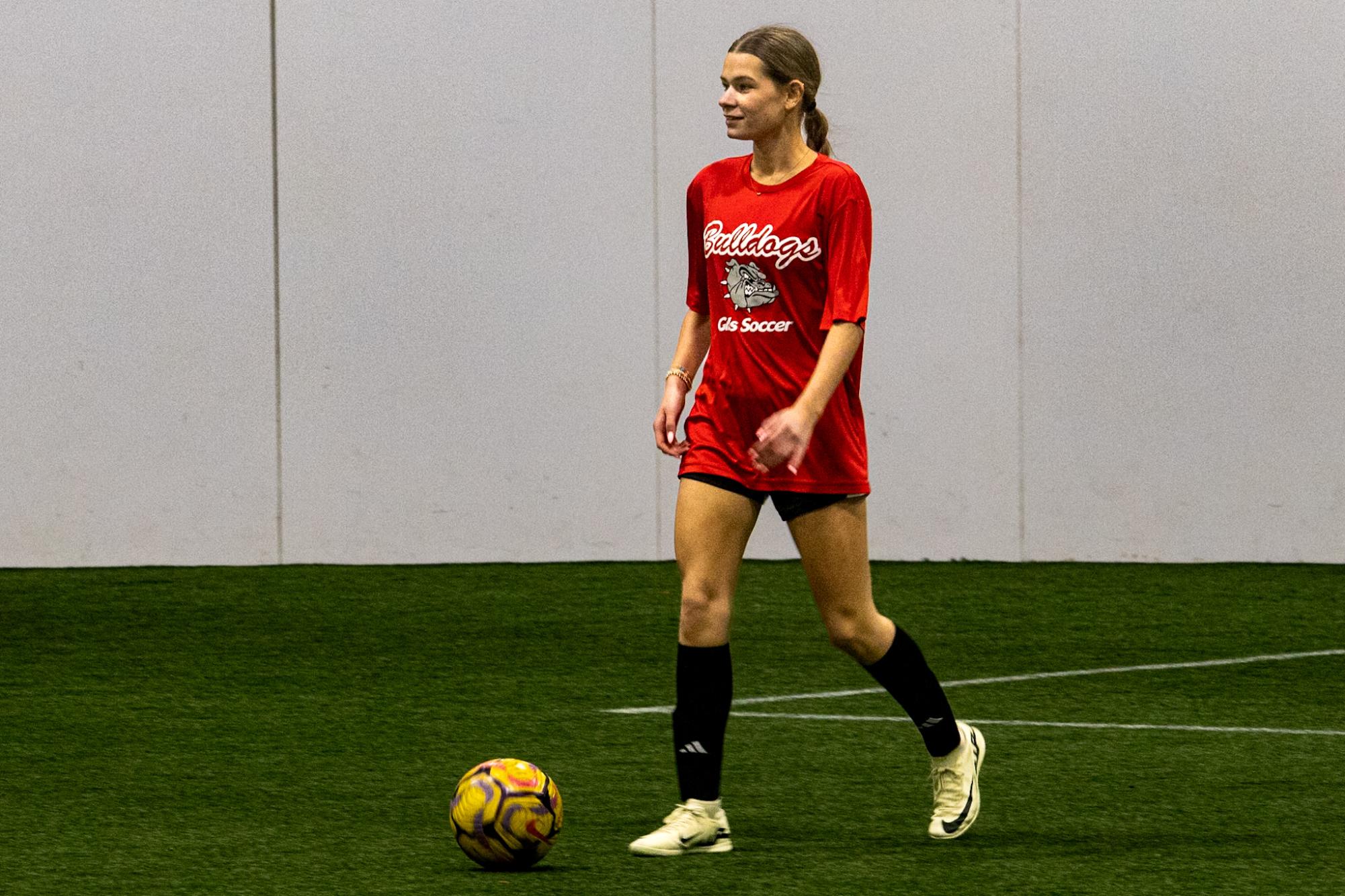 PLD Girls' Indoor Soccer Scrimmage