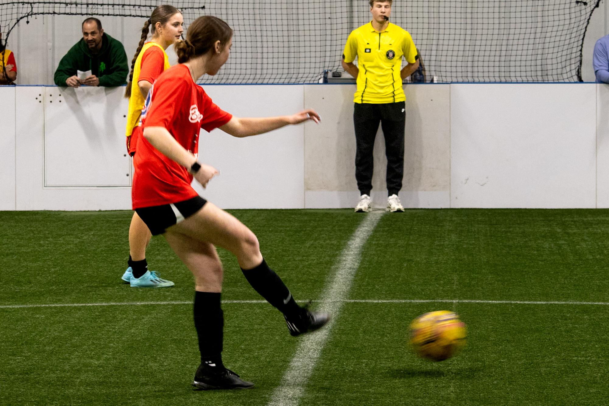 PLD Girls' Indoor Soccer Scrimmage