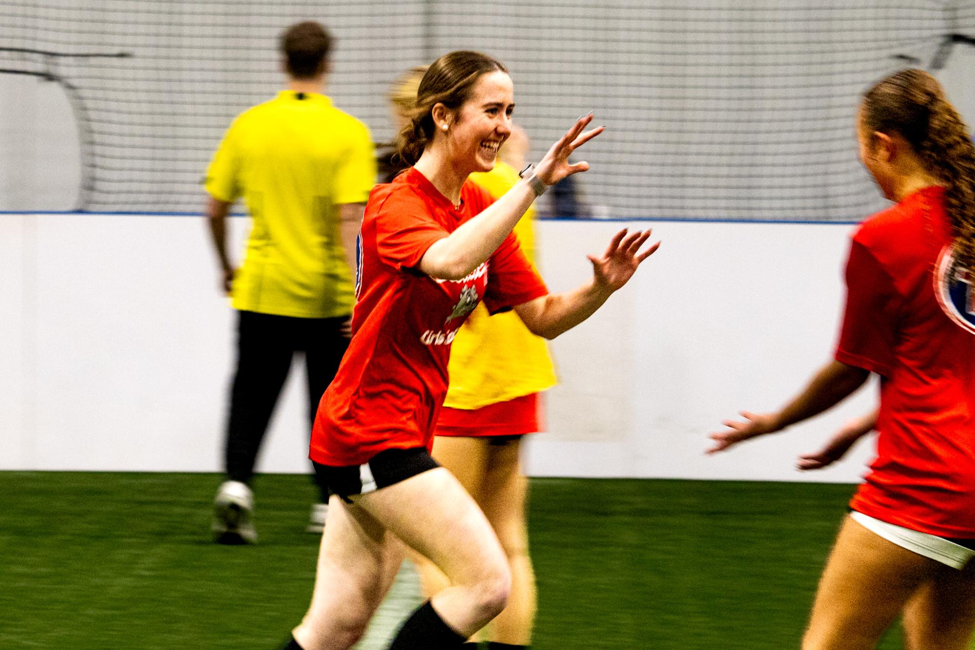 PLD Girls' Indoor Soccer Scrimmage