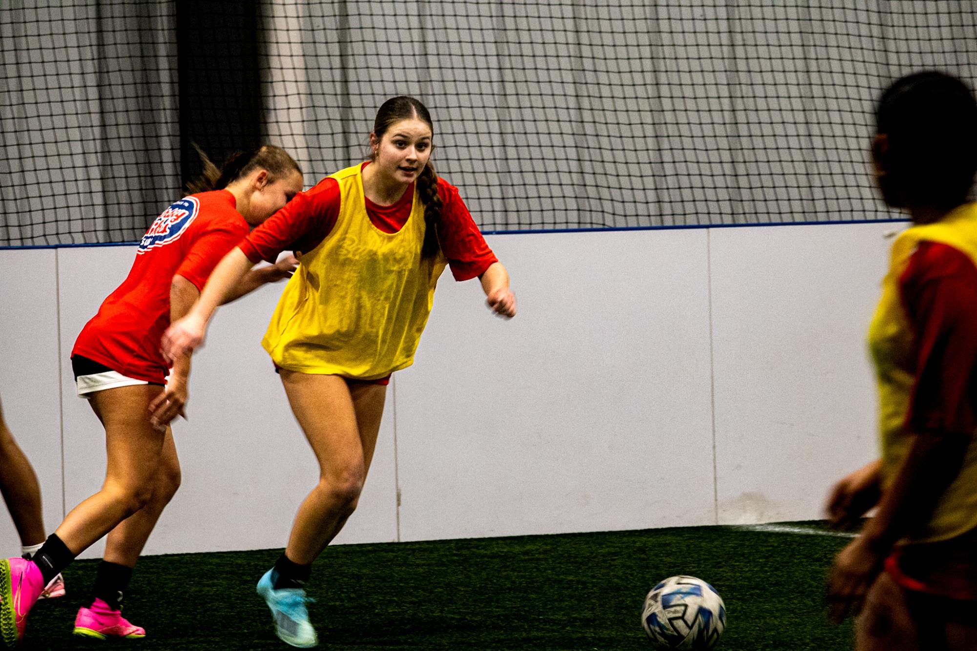 PLD Girls' Indoor Soccer Scrimmage