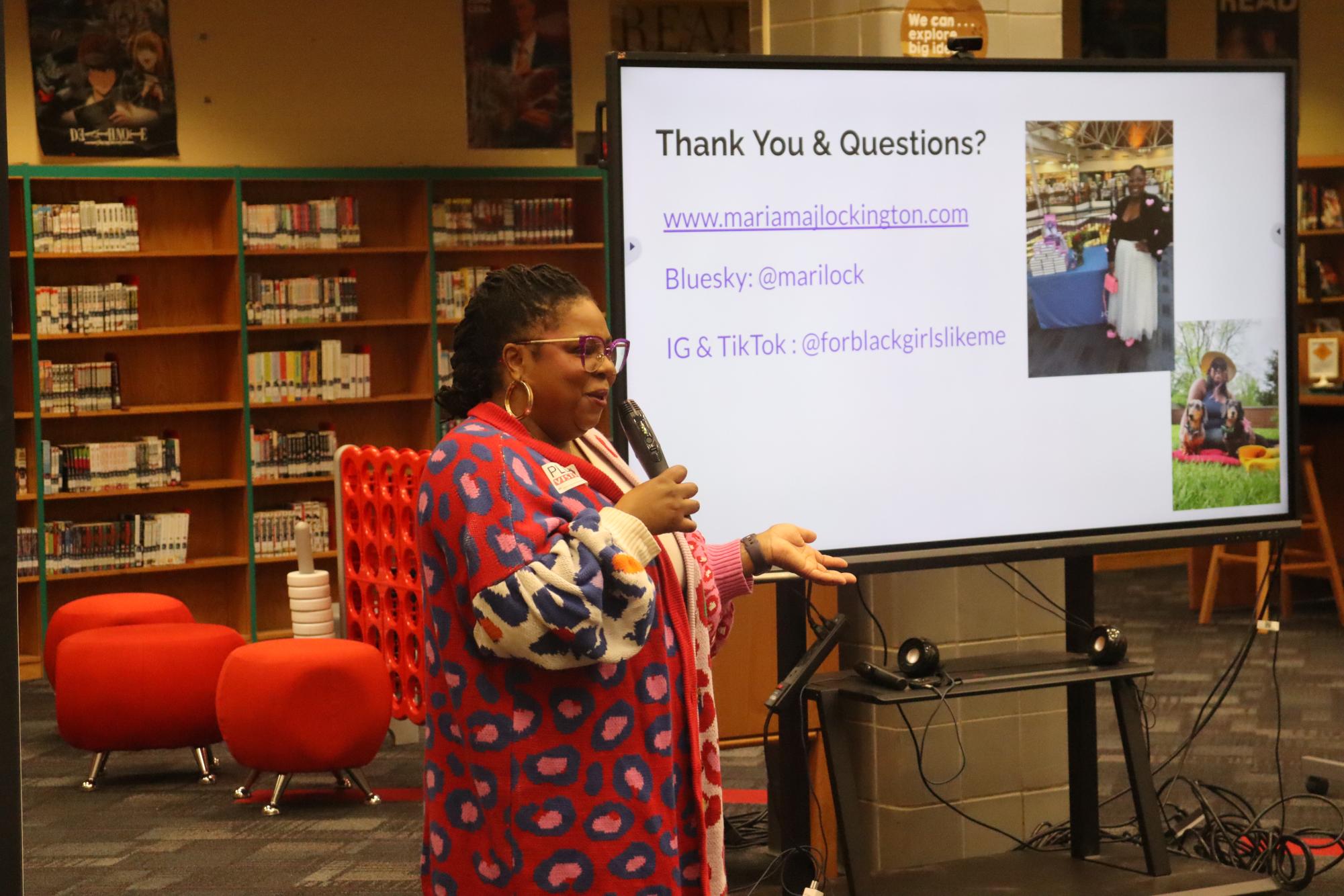 Mariama Lockington Visits Dunbar to Discuss New Novel