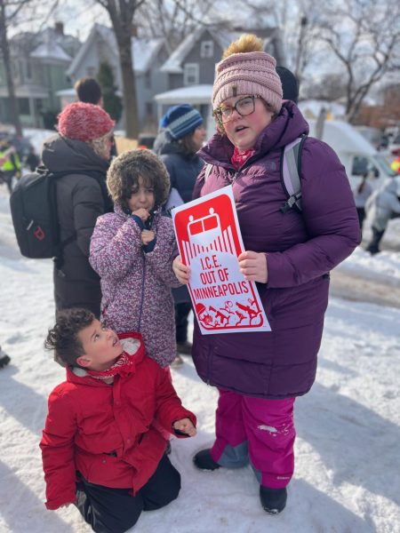 Nicole Salonek Schladt, a Dunbar alum, was assaulted by ICE in Minneapolis. Her children witnessed the event.