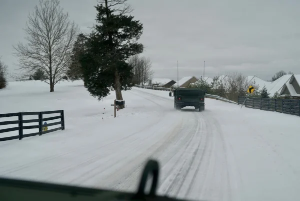 State officials posted to help during the storm in result of dangerous road conditions.