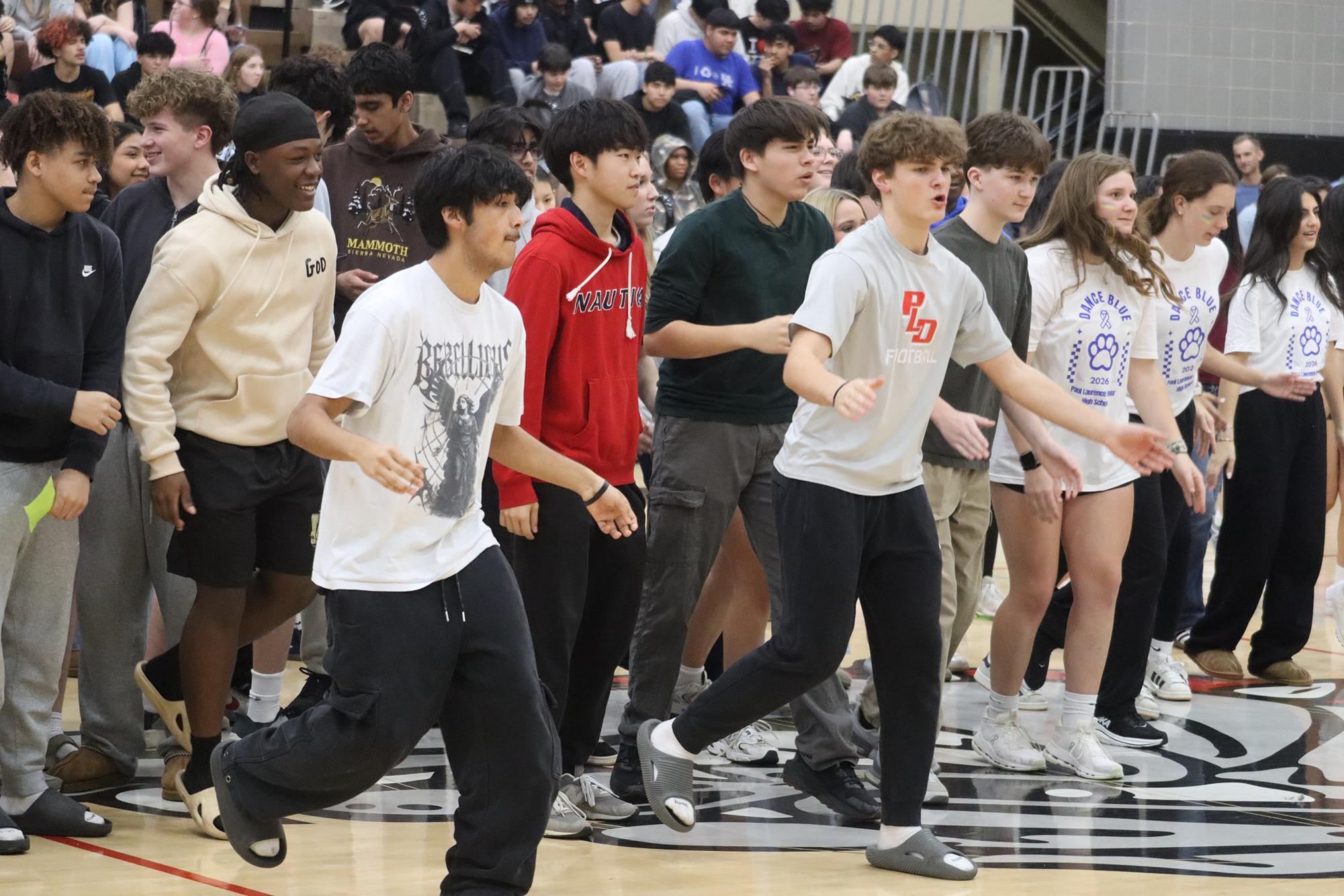 Dance Blue Pep Rally