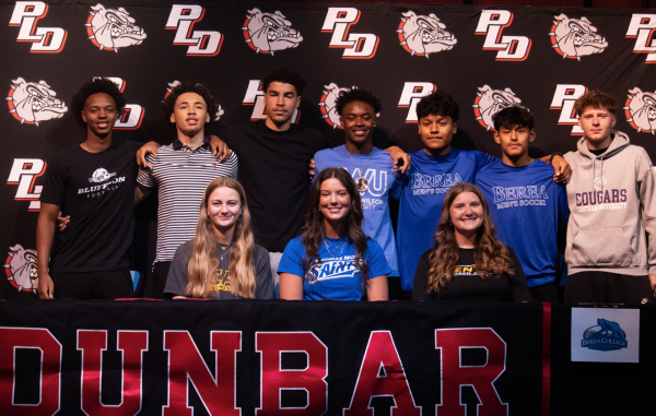10 seniors signed this spring to continue their athletic and academic careers at a variety of colleges and universities. 